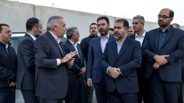 بازدید استاندار اصفهان از سامانه دوم آب‌رسانی اصفهان