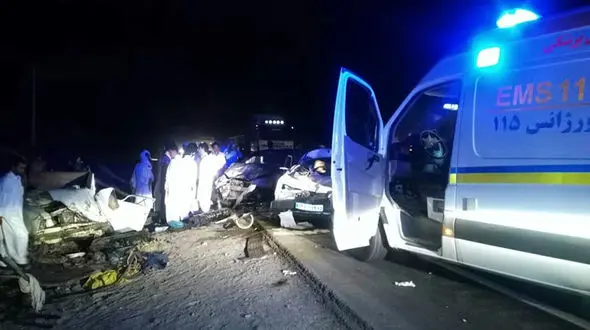 
۹ کشته و زخمی بر اثر تصادف زنجیره‌ای در سیستان وبلوچستان
