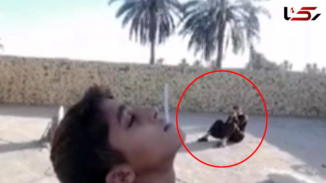 فیلم وحشت آور از تیراندازی مرد عراقی / پسرش سیبل هدف شد