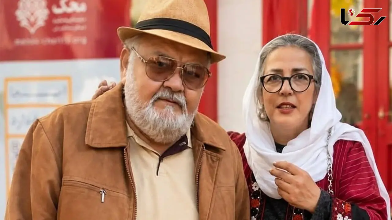 فیلم / رونمایی از راز ازدواج اکبر عبدی و همسرش / توی راه مهدکودک گولش زدم