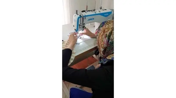 راه اندازی کارگاه خیاطی زنان موسسه خیریه آینده برتر