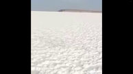 جدیدترین و غم انگیزترین فیلم از دریاچه ارومیه / اینجا فقط نمک زار است !