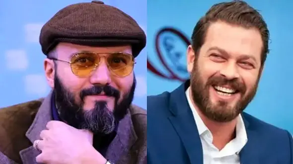 تصویری دیدنی از دیدار پژمان بازغی و کامبیز دیرباز با هنرمند پیشکسوت