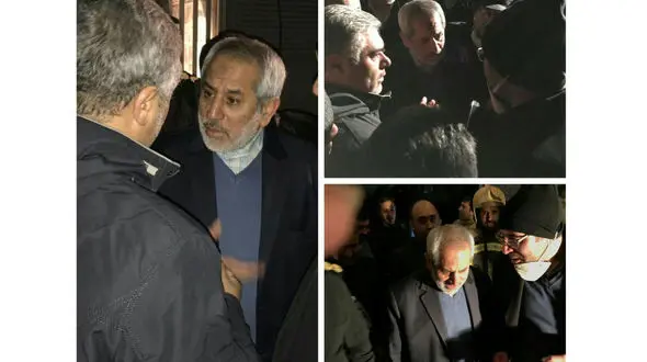 تشکیل پرونده حادثه ساختمان پلاسکو/ دادستان تهران در محل حادثه گفت+عکس