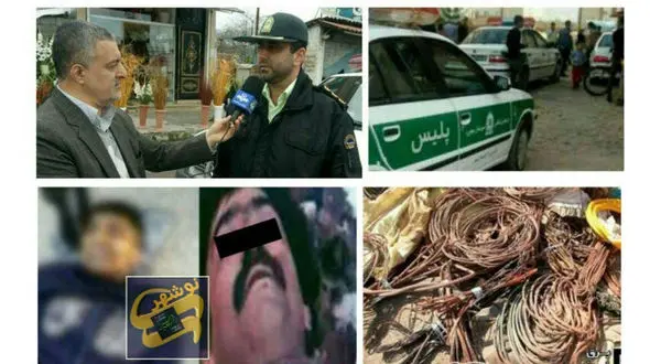 عکس اجساد 2 دزد که توسط پلیس نوشهر کشته شدند + جزییات 16+