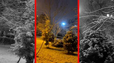 فیلم سپید پوش شدن استان اردبیل پس از بارش برف