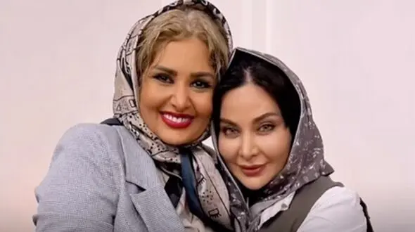 این زن زیبا کیست و با فقیهه سلطانی چه کرد؟ ! + فیلم واکنش خانم بازیگر  !