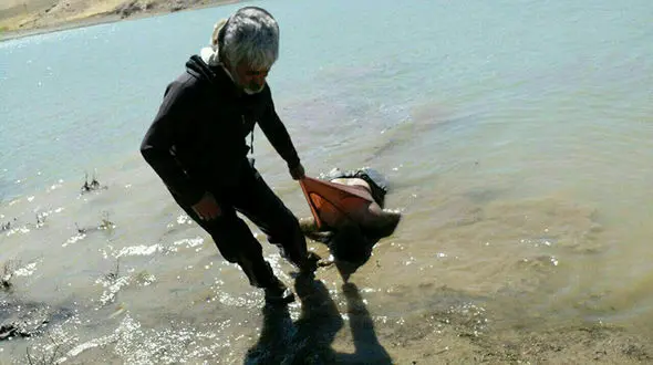  سد مهاباد اولین قربانی خود را گرفت+ عکس