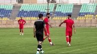 تمرین شاداب پرسپولیس در روز بازگشت حامد لک