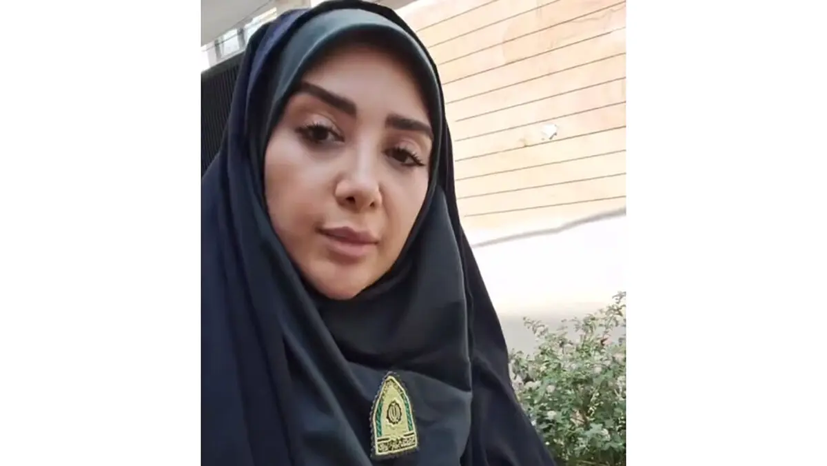 فیلم وایرال شده از خانم پلیس ایرانی / عکس های یادگاری دردسر ساز می شود