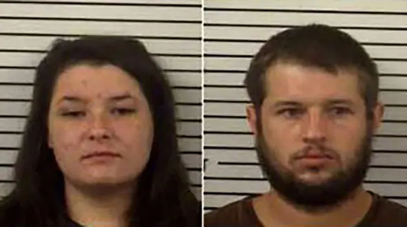 این پدر و مادر کودکشان را در قفس زندانی می کردند