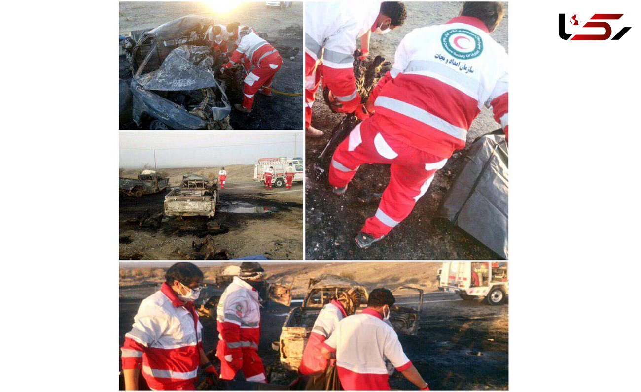 حادثه فاجعه بار / مرگ فجیع 13 نفر در میان شعله های آتش در سیستان و بلوچستان + عکس 