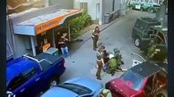 فیلم عملیات مسلحانه پلیس برای دستگیری سارقان خطرناک در پمپ بنزین