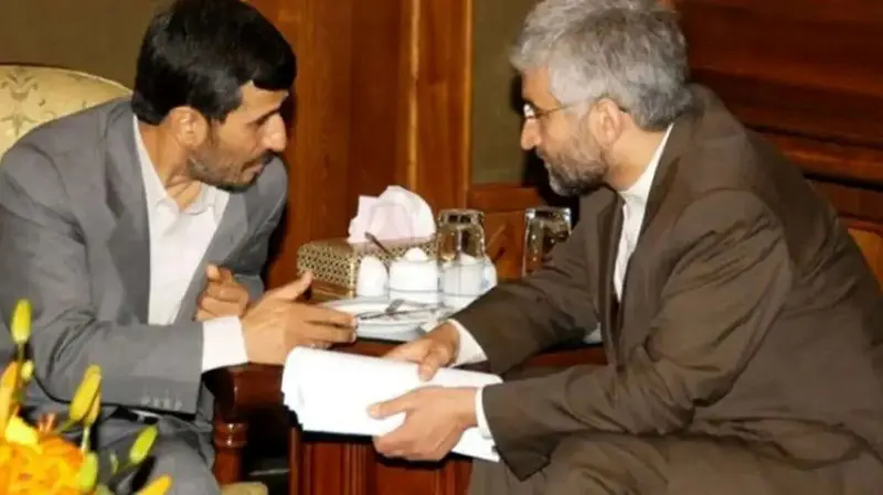 احمدی نژاد و سعید جلیلی