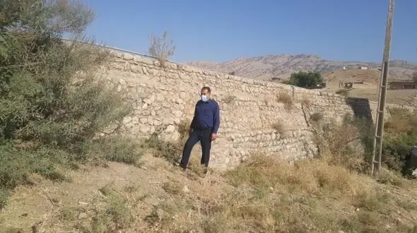 تخریب بنای ثبت‌ملی امام‌زاده «قطب‌الدین»  در زلزله خوزستان + عکس