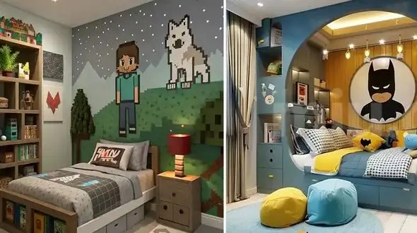 دکوراسیون اتاق خواب پسرانه؛ راهنمای کامل طراحی شیک و خلاقانه