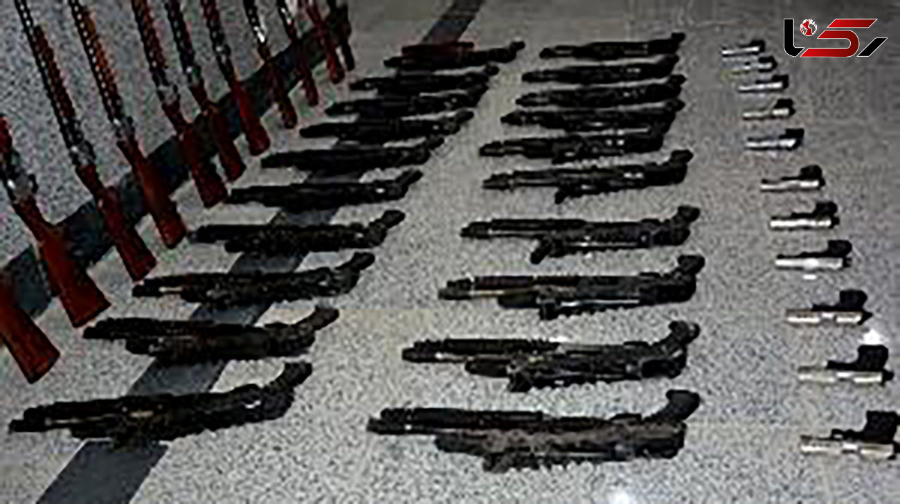 فعالیت یک باند قاچاق سلاح در شهرستان "کارون"