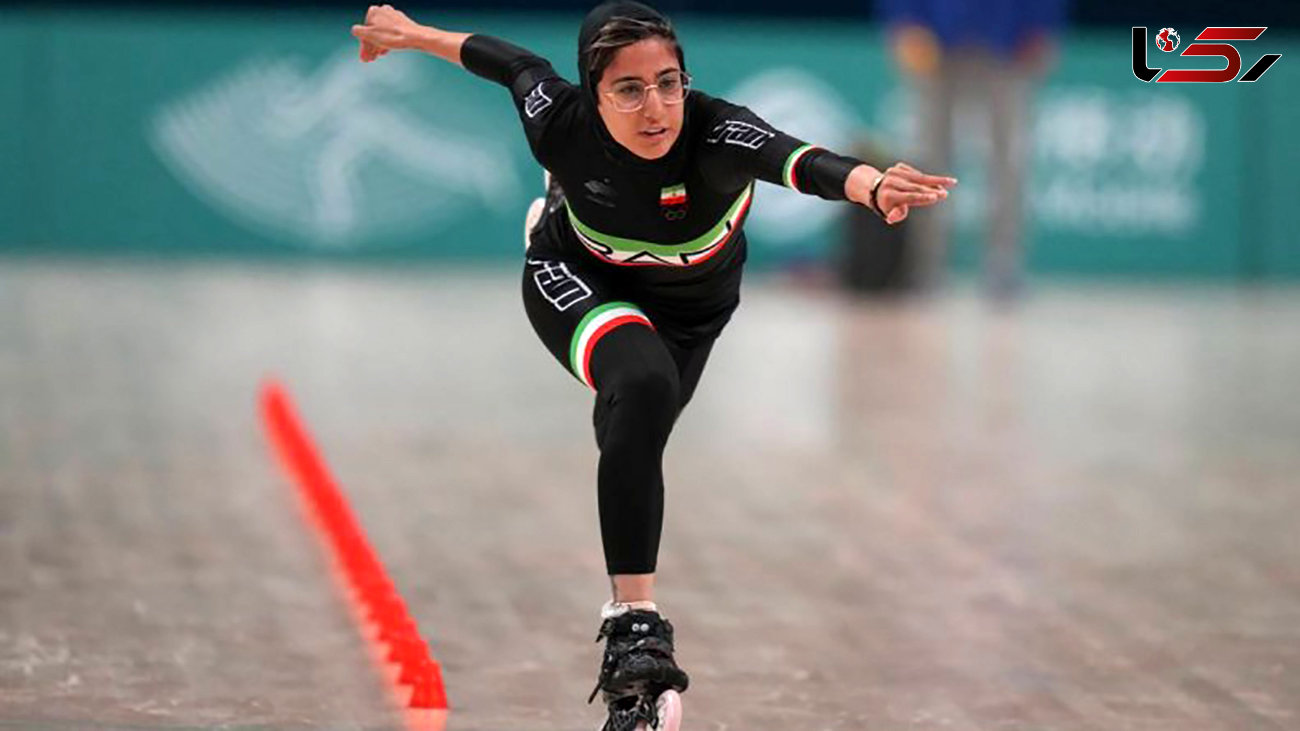 رکورد اسکیت جهان به دست دختر ایرانى شکسته شد