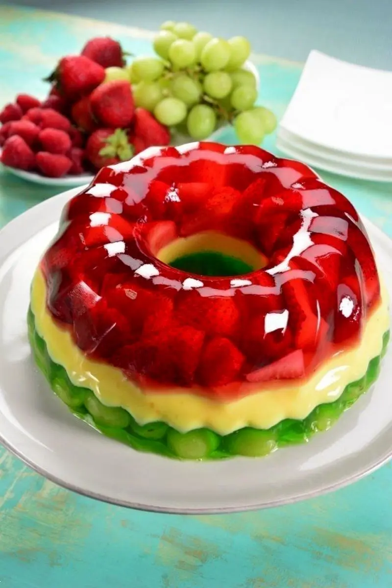 تزئین ژله شب یلدا | ژله با تزئین انار برای شب‌های خاطره‌ساز