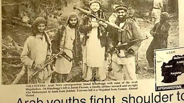 جمال خاشقجی در افغانستان +عکس