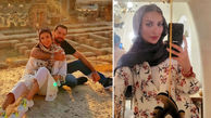 همسر بهرام رادان جذاب ترین خانم مدل ایران ! + عکس های حسرت برانگیز مینا مختاری 