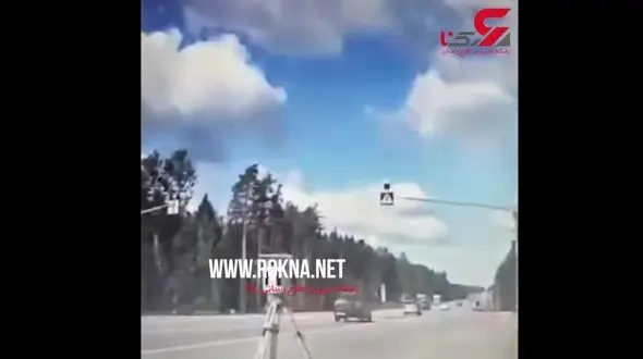 فیلم لحظه اقدام جنون آمیز راننده خودروی شاسی بلند