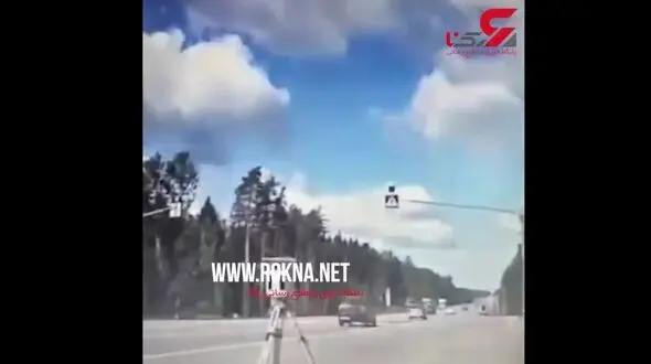 فیلم لحظه اقدام جنون آمیز راننده خودروی شاسی بلند