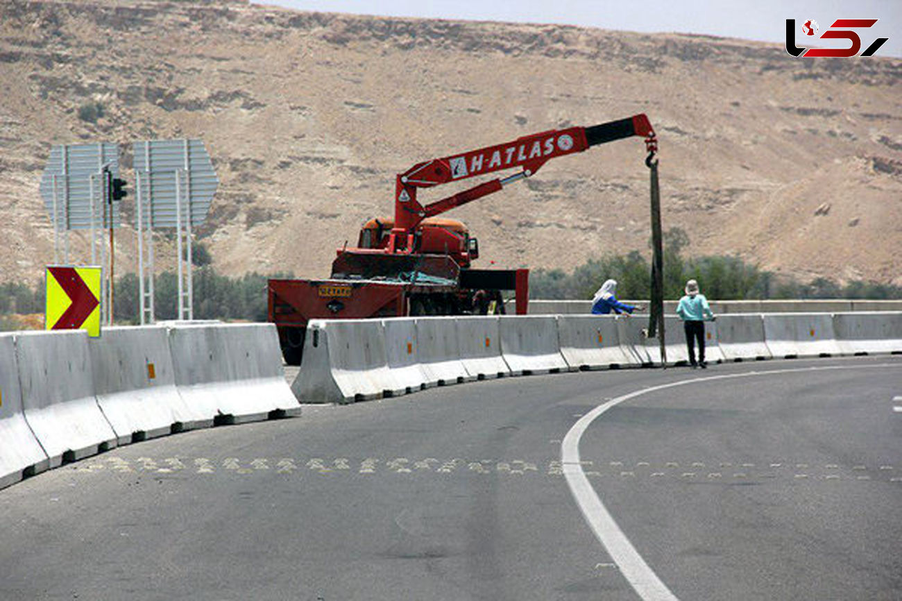 نصب 10 کیلومتر نیوجرسی در راههای شهرستان دلفان