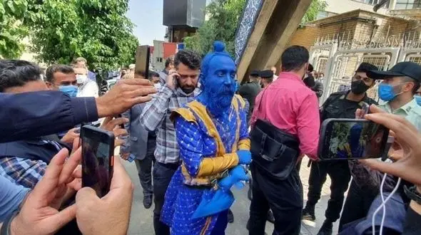 غول چراغ جادو در انتخابات 1400 ثبت نام کرد + عکس باورنکردنی