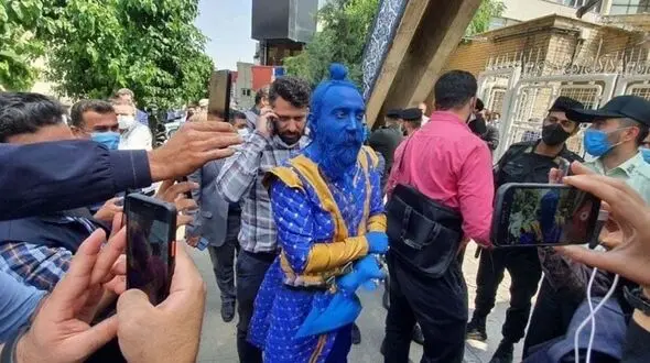 غول چراغ جادو در انتخابات 1400 ثبت نام کرد + عکس باورنکردنی