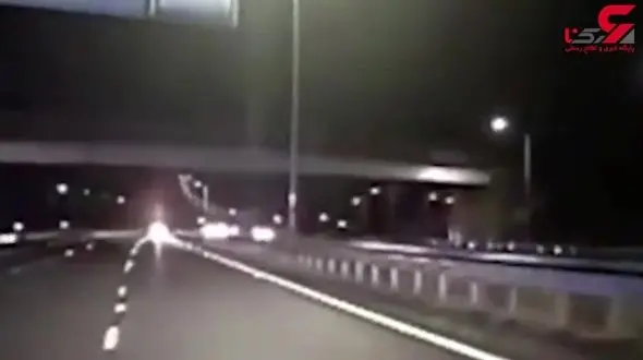 دوربین های مداربسته اقدام تکاندهنده راننده مست را ثبت کردند / او حتی به پلیس هم رحم نکرد+فیلم