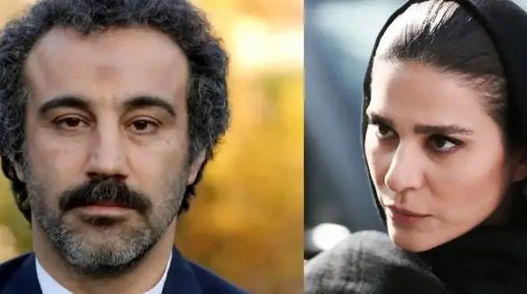 سحر دولت شاهی در کنار نقی معمولی (محسن تنابنده) در سریال کندو