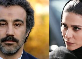 سحر دولت شاهی در کنار نقی معمولی (محسن تنابنده) در سریال کندو