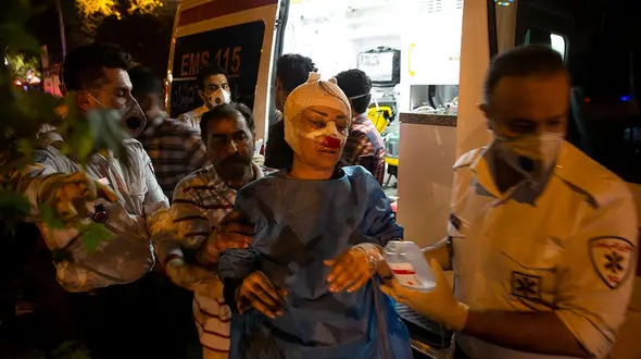 فیلم گفتگو با زن تهرانی که در کانون انفجار تجریش بود / او جراحی بینی داشت + جزییات