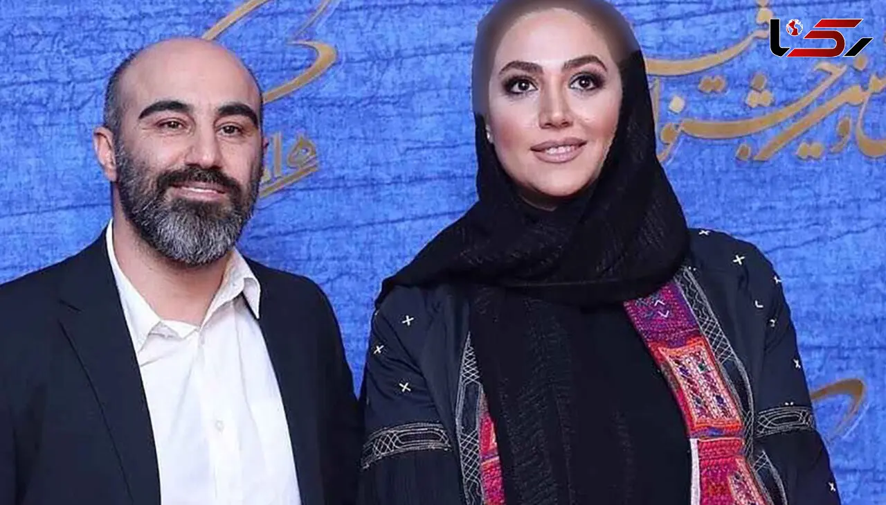 دورهمی عاشقانه محسن تنابنده نقی پایتخت و زن زیبایش در تولد + عکس