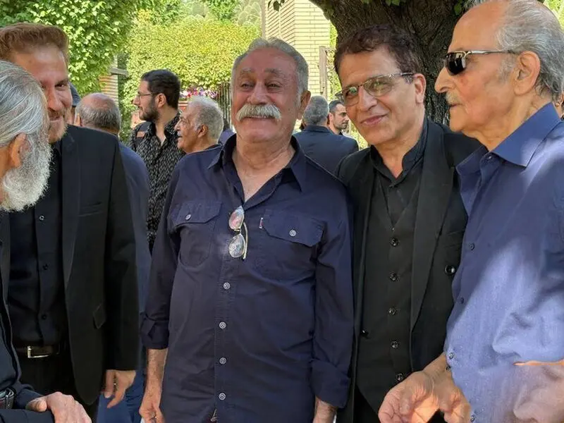 مراسم تشیع بهروز رضوی