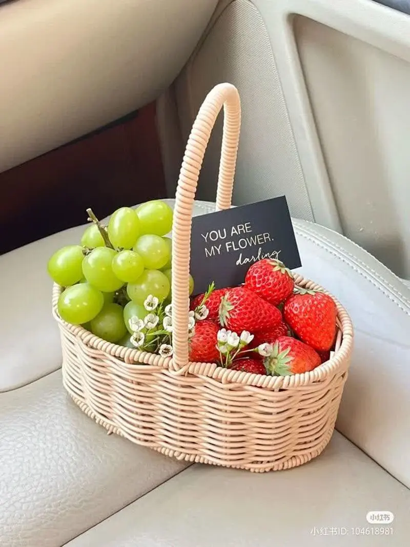 مدل های سبد حصیری برای میوه