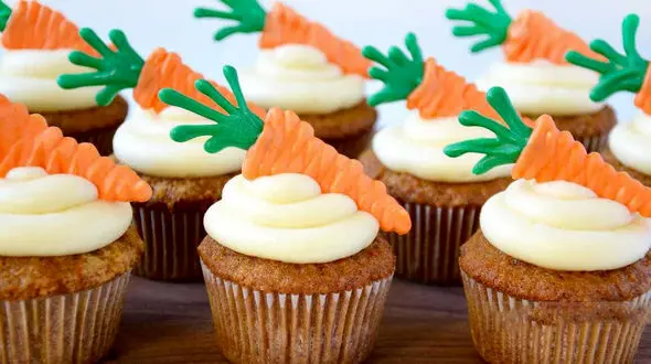 کاپ کیک هویج + طرز تهیه