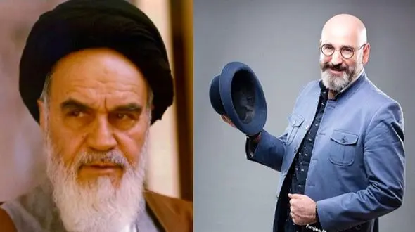 گریم سخت و سنگین شازده مفخم سریال "گیلدخت"، صالح میرزاآقایی، برای بازی در نقش امام خمینی/ بنظرتون شبیه ایشون شدن؟