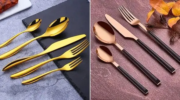 ایده‌ های برتر چیدمان میز با سرویس قاشق چنگال شیک و مدرن
