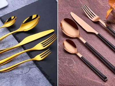 ایده‌ های برتر چیدمان میز با سرویس قاشق چنگال شیک و مدرن