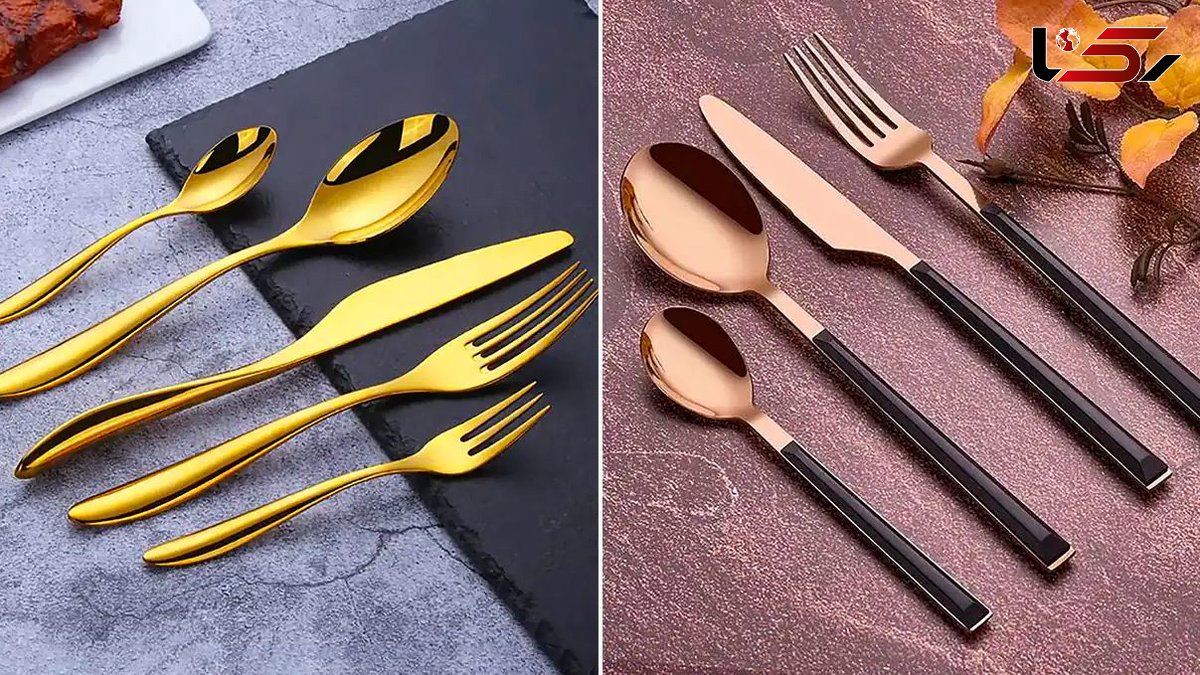 ایده های برتر چیدمان میز با سرویس قاشق چنگال شیک و مدرن