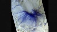 پیدا شدن یک "عنکبوت آبی" روی سطح مریخ! +عکس