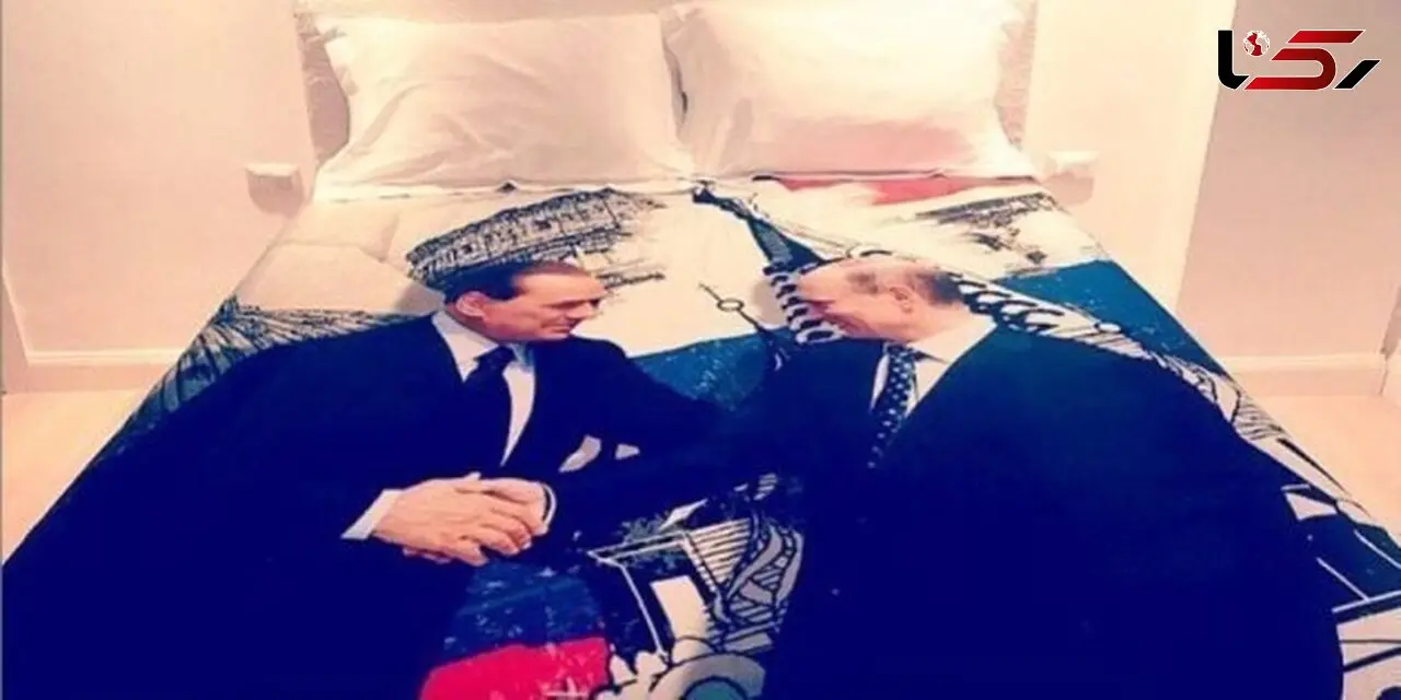 هدیه عجیب و غریب برلوسکنی به پوتین + عکس