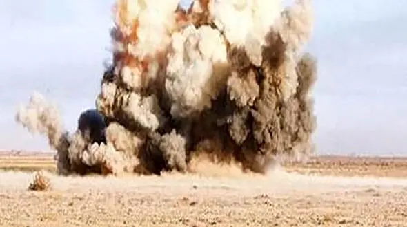 ببینید /  انهدام هوایی لانه تروریستهای داعشی در الانبار عراق + فیلم