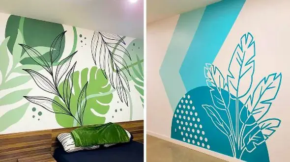 ایده‌ های نقاشی دیواری؛ دفتر کارتان را خاص کنید!