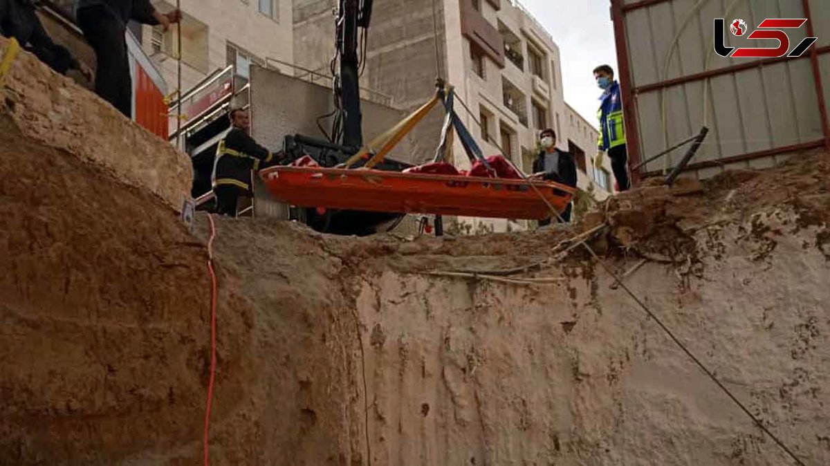 تصاویر لحظه نجات جوان کرمانی از مرگ 