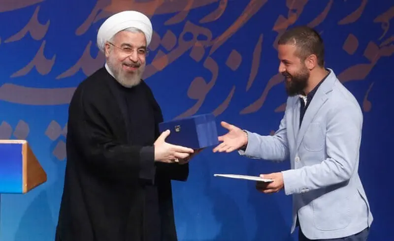 دیدار حسن روحانی با بازیگران