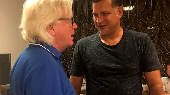 ملاقات شفر و شهریار در هتل