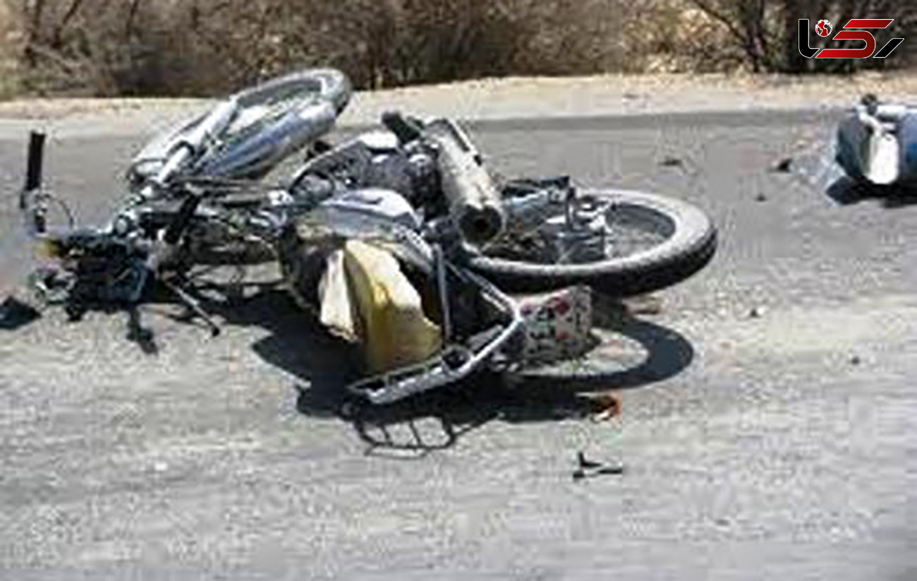 راکبان 2 موتورسیکلت در حادثه رانندگی در آبدانان جان باختند